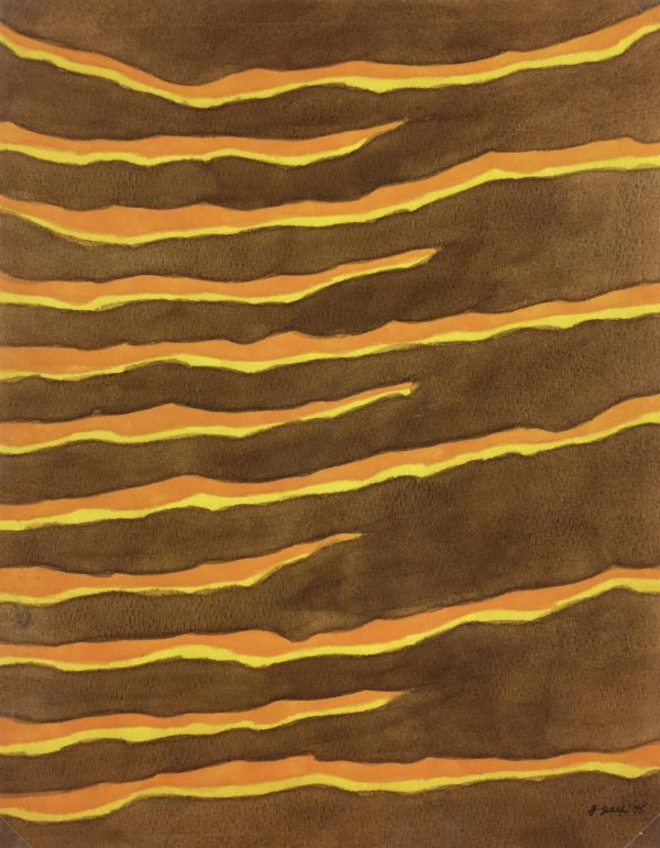 Abstract Modern Original Art - Abstract, Gina Guelfi ABQ, 1975