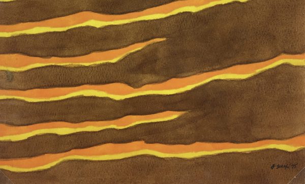 Abstract Modern Original Art - Abstract, Gina Guelfi ABQ, 1975