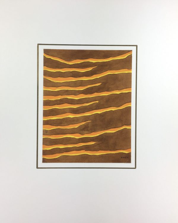 Abstract Modern Original Art - Abstract, Gina Guelfi ABQ, 1975