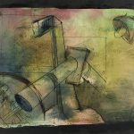 Abstract Modern Original Art - Abstract, French, 1961