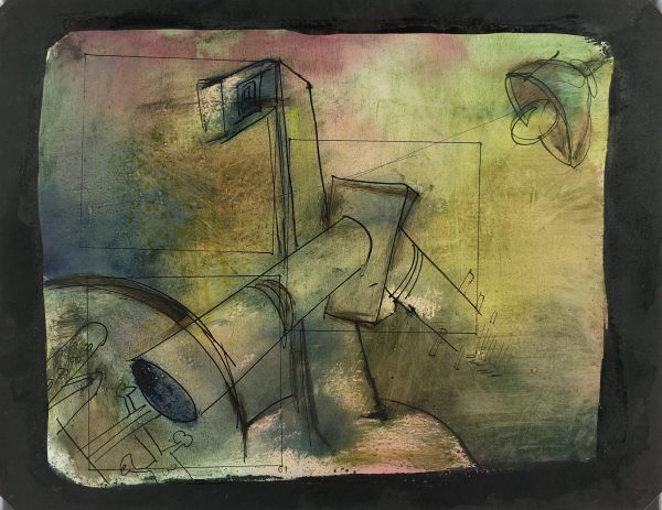 Abstract Modern Original Art - Abstract, French, 1961