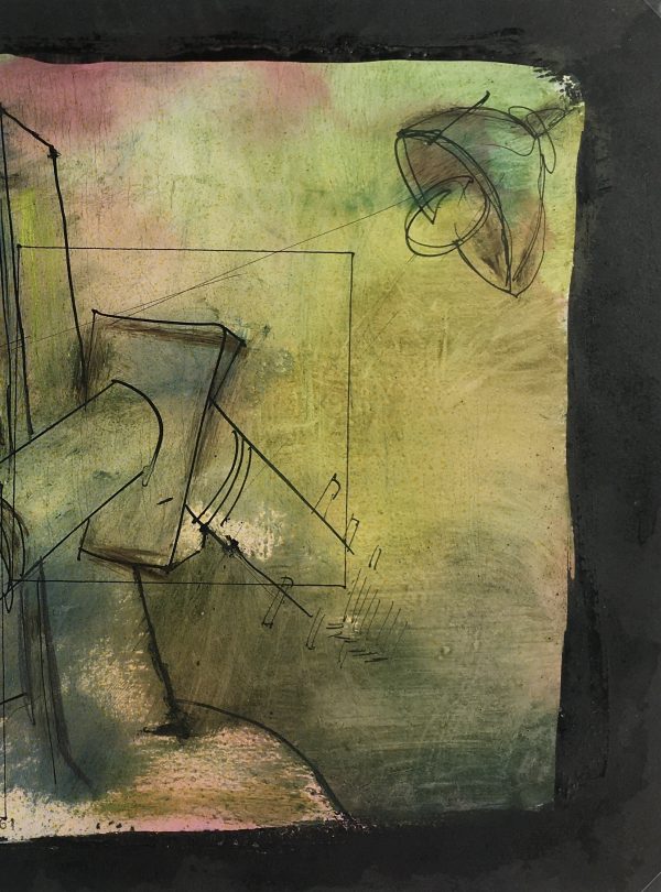 Abstract Modern Original Art - Abstract, French, 1961
