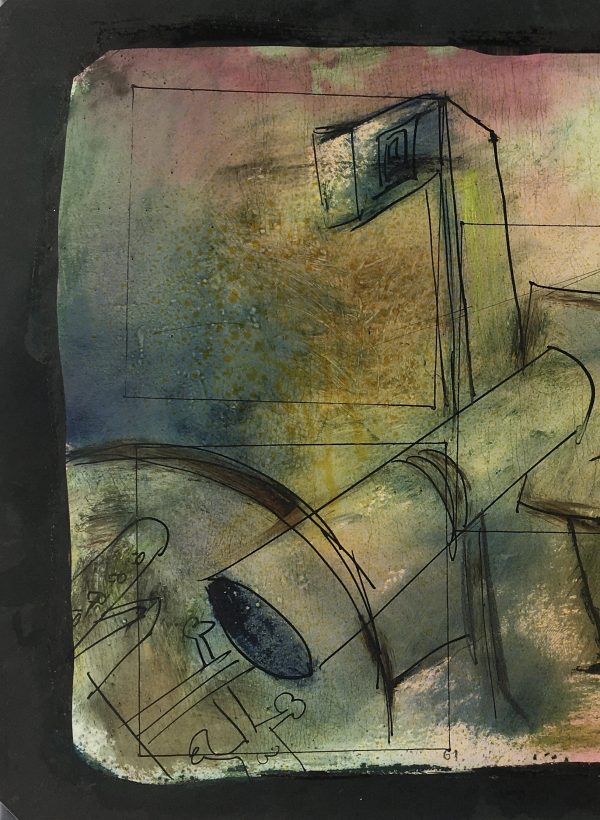 Abstract Modern Original Art - Abstract, French, 1961