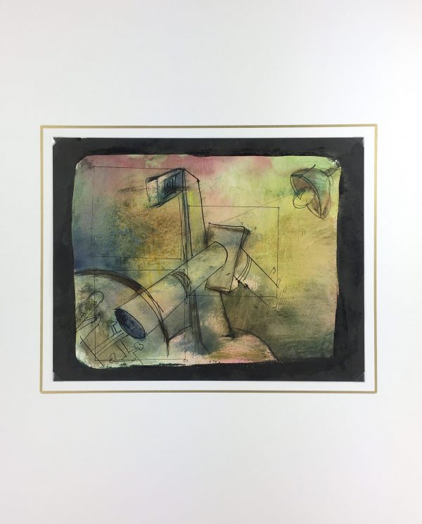 Abstract Modern Original Art - Abstract, French, 1961
