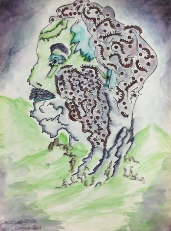 Abstract Modern Original Art - Abstract, Jessica Daniel, c.1970