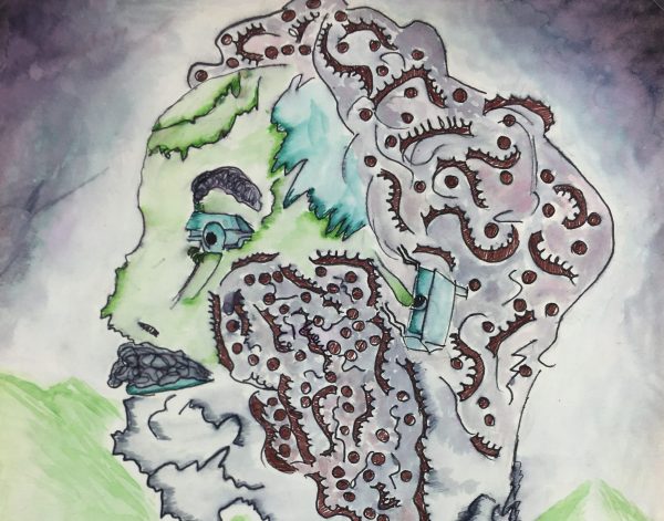 Abstract Modern Original Art - Abstract, Jessica Daniel, c.1970