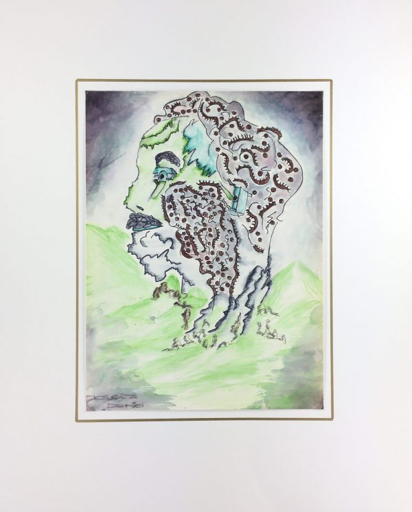 Abstract Modern Original Art - Abstract, Jessica Daniel, c.1970