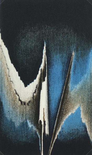 Abstract Modern Original Art - Abstract Litho, French, c.2000