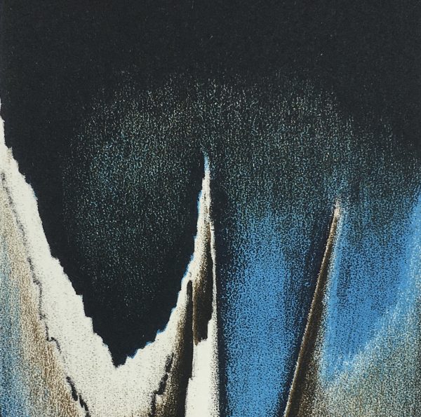 Abstract Modern Original Art - Abstract Litho, French, c.2000