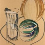 Abstract Modern Original Art - Abstract Still, Dedd, 1980s