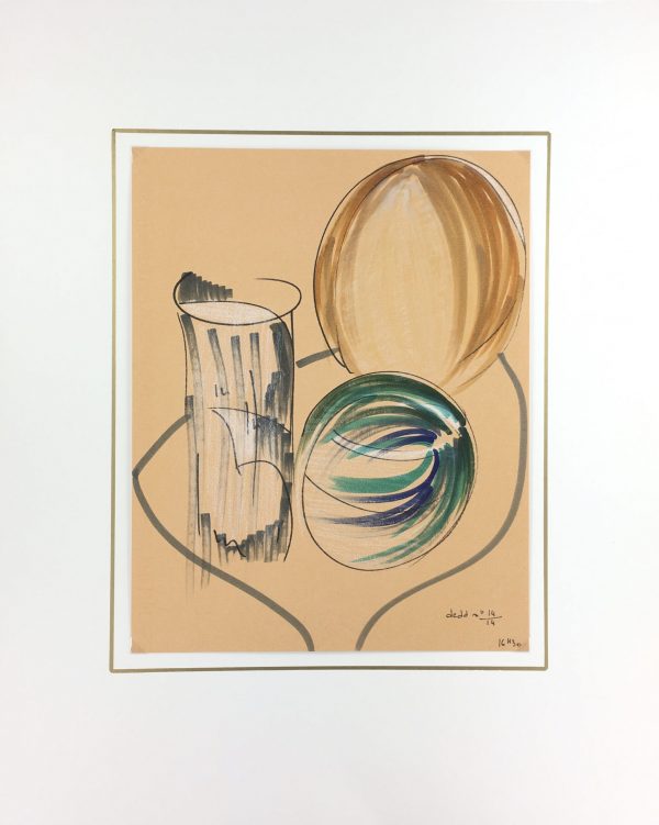 Abstract Modern Original Art - Abstract Still, Dedd, 1980s
