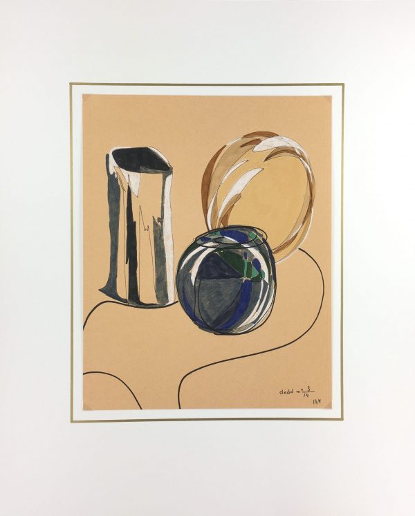 Abstract Modern Original Art - Abstract Still, Dedd, 1980s