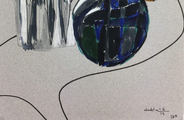 Abstract Modern Original Art - Abstract Still, Dedd, 1980a