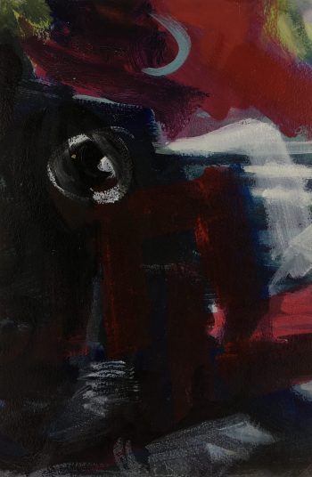 Abstract Modern Original Art - Acrylic - Modern, French, c.1990