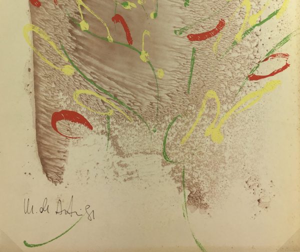 Abstract Modern Original Art - Abstract, De Anteri, 1981