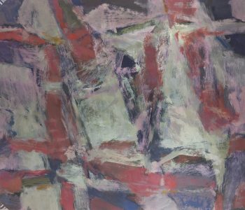 Abstract Modern Original Art - Abstraction, J. Burel, 1993