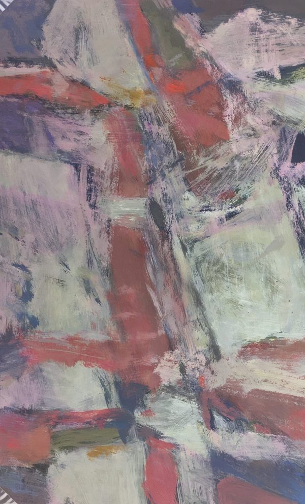 Abstract Modern Original Art - Abstraction, J. Burel, 1993