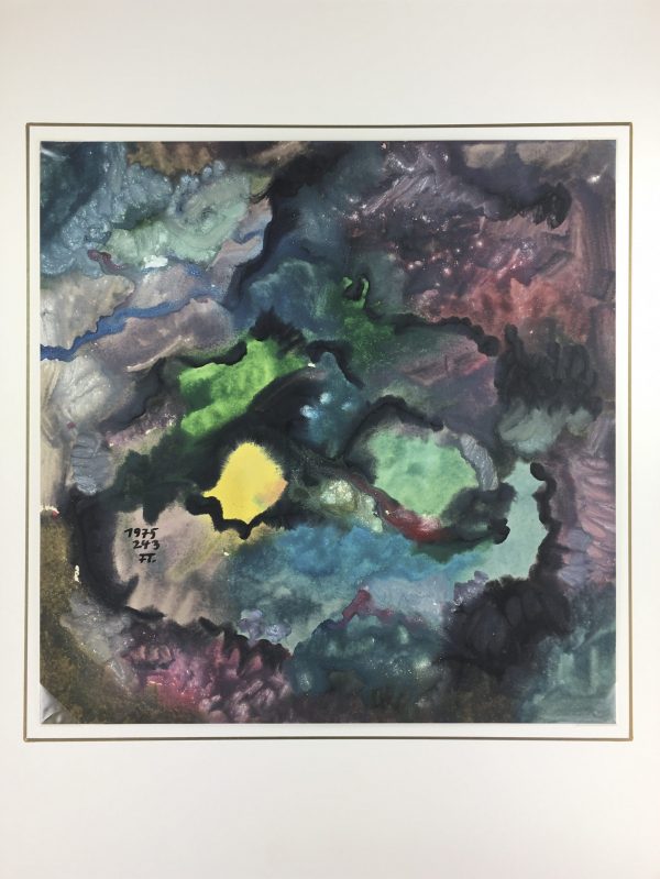 Abstract Modern Original Art - Abstract, FT, French, 1975