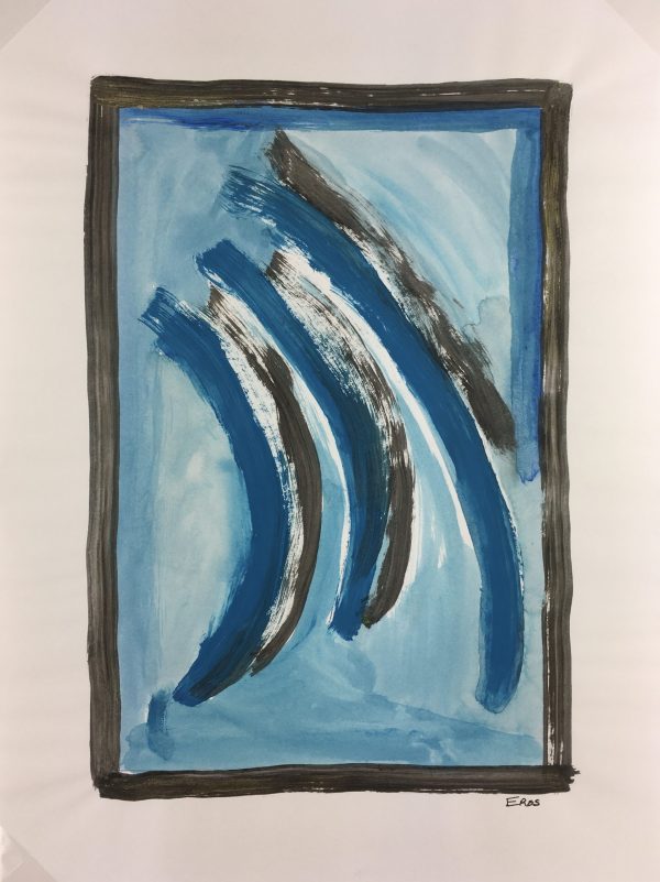 Abstract Modern Original Art - Window, Eros, 2011