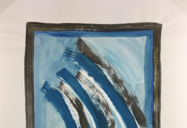 Abstract Modern Original Art - Window, Eros, 2011
