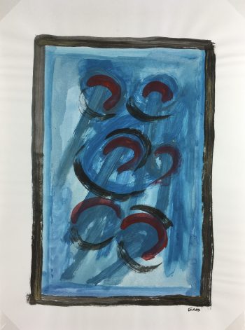 Abstract Modern Original Art - Window, Eros, 2011