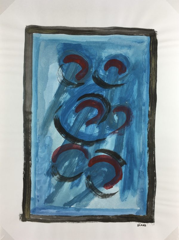 Abstract Modern Original Art - Window, Eros, 2011