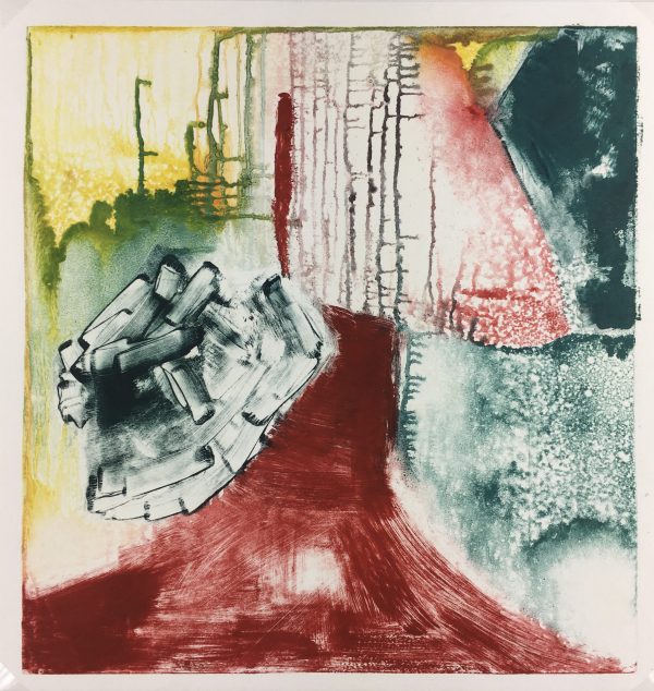 Abstract Modern Original Art - Abstract, Kismine Varner, c.1990