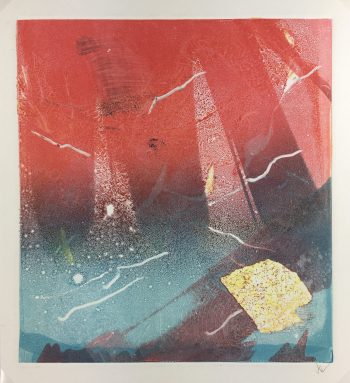 Abstract Modern Original Art - Abstract, Kismine Varner, c.1990