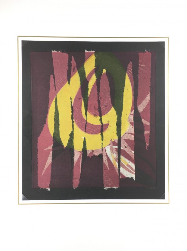 Abstract Modern Original Art - Abstract, Kismine Varner, c.1990