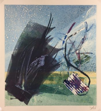 Abstract Modern Original Art - Abstract, Kismine Varner, c.1990