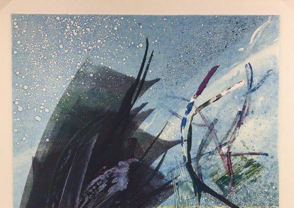 Abstract Modern Original Art - Abstract, Kismine Varner, c.1990