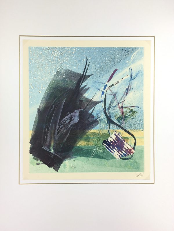 Abstract Modern Original Art - Abstract, Kismine Varner, c.1990