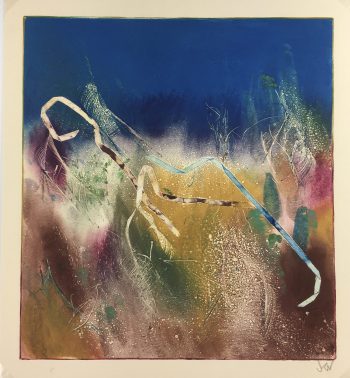 Abstract Modern Original Art - Abstract, Kismine Varner, c.1990