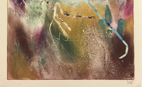 Abstract Modern Original Art - Abstract, Kismine Varner, c.1990