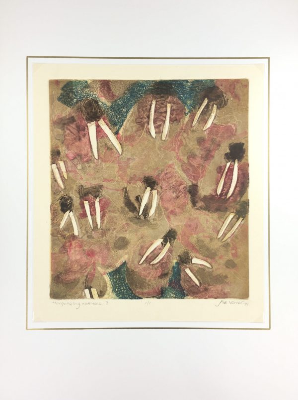 Abstract Modern Original Art - Tranquilizing, Kismine Varner, 1991