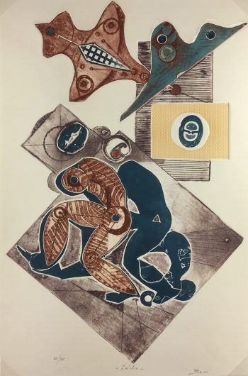 Abstract Modern Original Art - De Clic, Zomi, 1980s