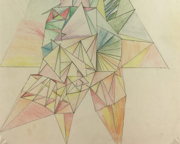 Abstract Modern Original Art - Pencil - Abstract, 2000