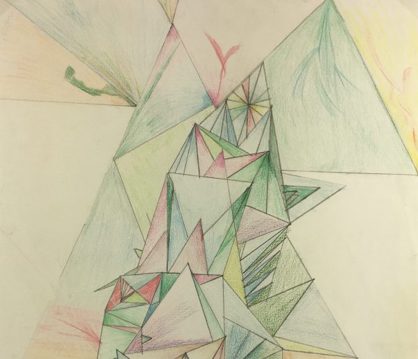 Abstract Modern Original Art - Pencil - Abstract, 2000