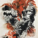 Abstract Modern Original Art - Arising, French, c.1960