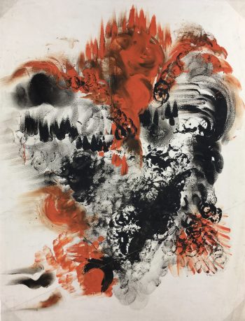 Abstract Modern Original Art - Arising, French, c.1960