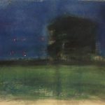 Modern Original Art - Light Study - Dawn, R. Kitts, c.1950