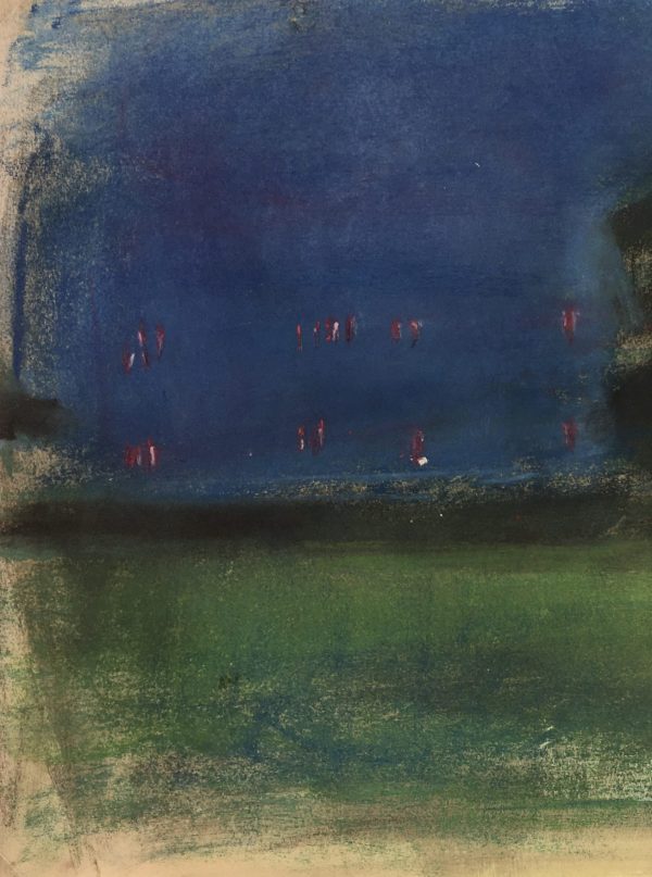 Modern Original Art - Light Study - Dawn, R. Kitts, c.1950