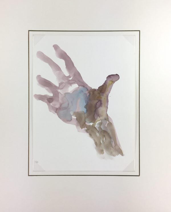 Modern Original Art - Hand, Monogram, 2022
