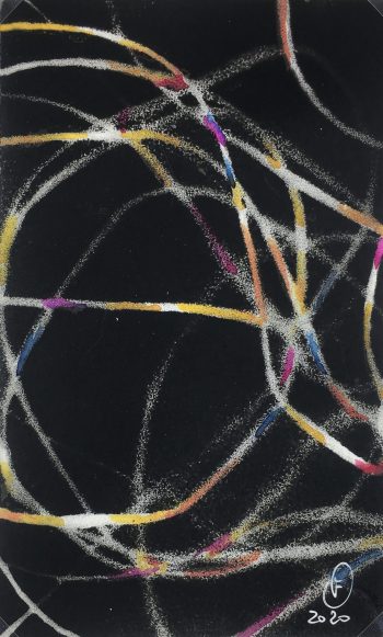 Modern Original Art - Color Grid, F. Fortoul, 2020