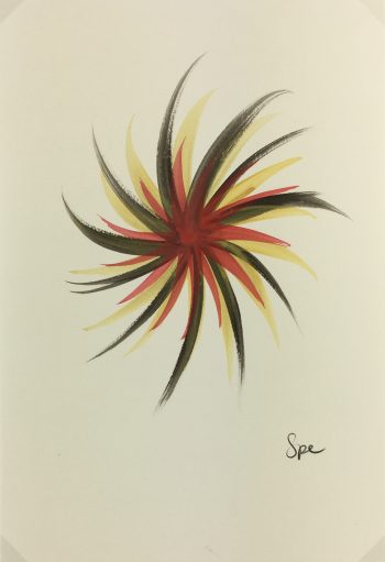 Modern Original Art - Star Burst, Spe, 2012