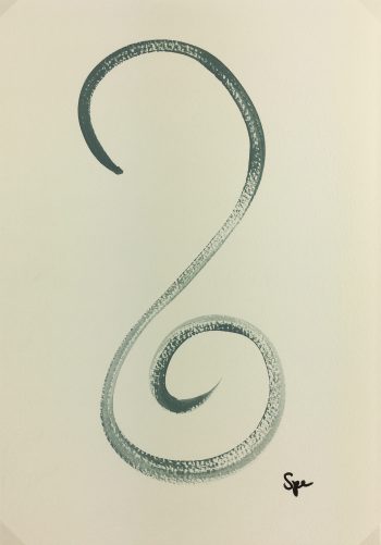 Modern Original Art - Swan, Spe, 2012