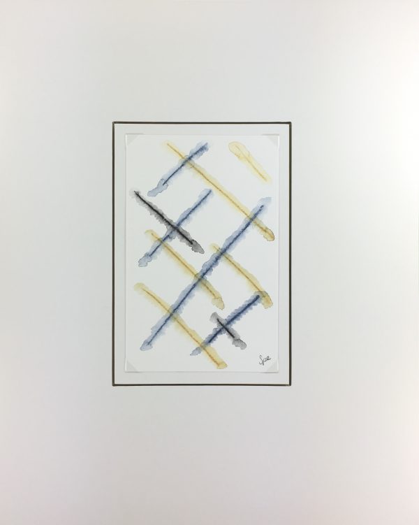 Modern Original Art - Crossed Lines, Spe, 2011