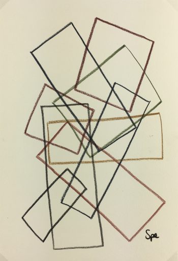 Modern Original Art - Rectangle, Spe, 2012
