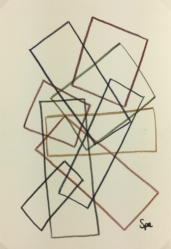 Modern Original Art - Rectangle, Spe, 2012