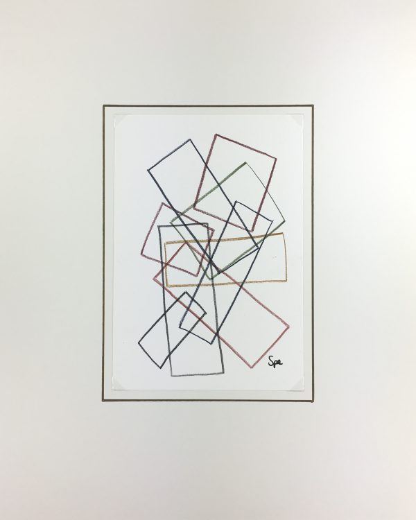Modern Original Art - Rectangle, Spe, 2012
